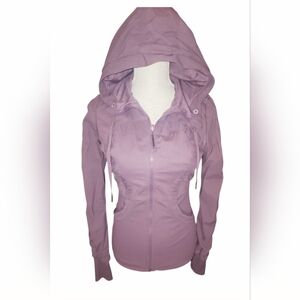 lululemon athletica Purple Zip-Up Jacket Hoodie – Size 8